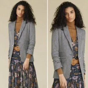 Veronica Beard Herringbone Blazer (Martel)